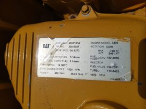 Caterpillar 3406 Diesel Generator Set - Image 7