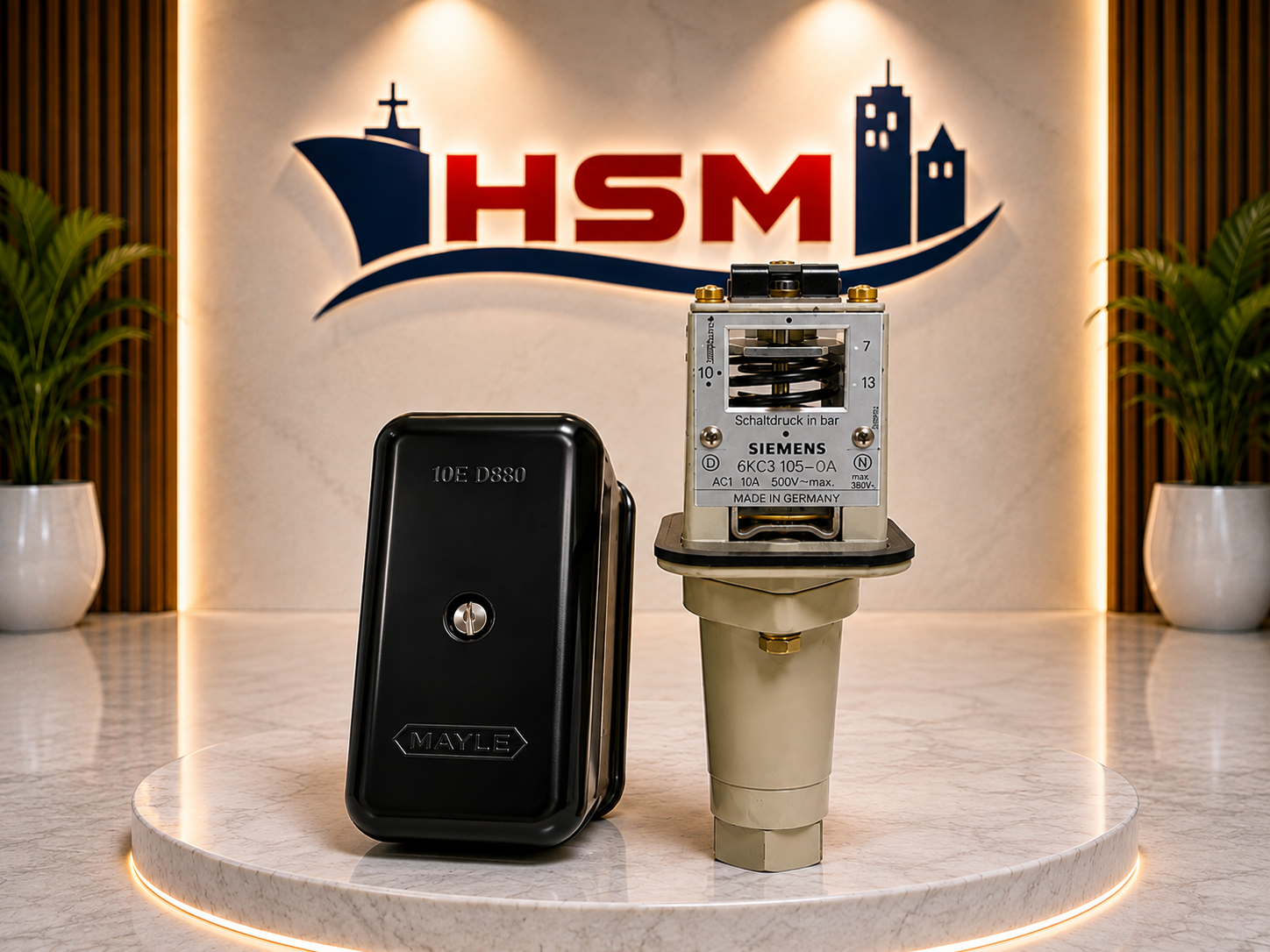 411ccdb6-fa4e-4948-a680-2e66bb7f0373 Siemens 6KC3 105-0A Pressure Monitor - Image 1