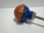 PT100 RTD Temperature Sensor Probe with Blue/Orange Terminal Head - Image 5