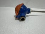 PT100 RTD Temperature Sensor Probe with Blue/Orange Terminal Head - Image 6