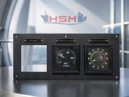 DEIF Left Arm Controller Panel with Propeller Speed & Thruster Direction Indicators – XL96 Modules