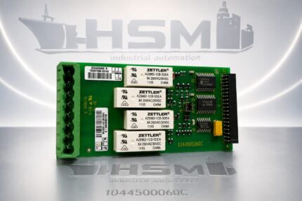 ZETTLER AZ6962-1CB-5DEA 4-Relay Control PCB Module 1044500060C