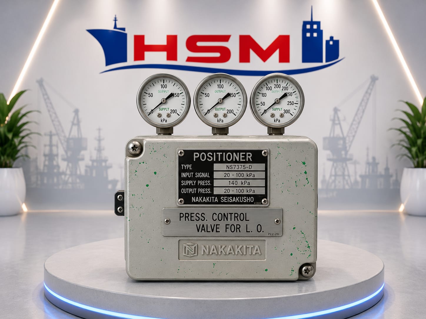 WhatsApp Image 2026-07-21 at 11.46.10 AM Nakakita NS737S-D Positioner Pressure Control Valve for L.O. - Image 1